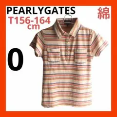 PEARLYGATES パーリーゲイツ　レディースゴルフポロシャツ 0 クリーム