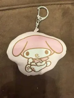 ダイソー サンリオ クッションキーホルダー マイメロディー