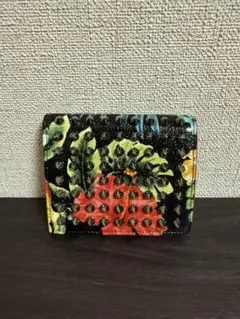 Christian Louboutin クリスチャンルブタン 花柄 二つ折り財布