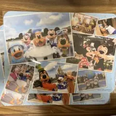 新品！ディズニーランド　シー　実写　ランチョンマット 2枚セット　ミッキー