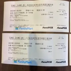 第16回 JKJO全日本ジュニア空手道選手権大会 2部 指定席チケット4枚