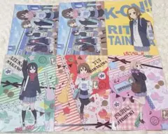 【非売品】映画 けいおん！ ローソンコラボ A4クリアファイル 6枚セット
