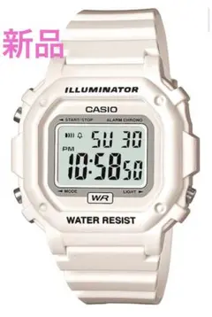 【 新品 未使用 ⠀】 カシオ CASIO 腕時計 時計 デジタル ホワイト