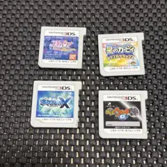 3dsまとめ4点セット ポケットモンスターＸ・カービィ