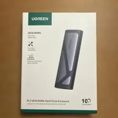 UGREEN M.2 SATA/NVMeハードドライブエンクロージャー