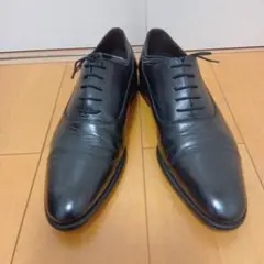 HILTON 44（27.5〜28cm）革靴内羽根式ストレートチップ