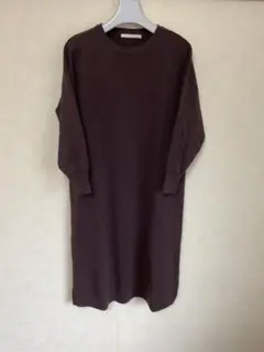 新品激安!リラックスニットワンピ!