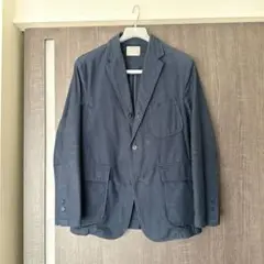 Boncoura 3B Jacket インディゴヘリンボーン