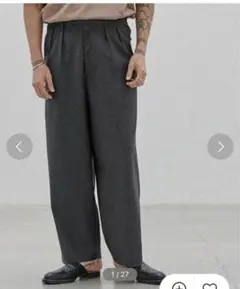 LIDNM MELINO WOOL BAGGY