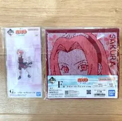 一番くじ NARUTO-ナルト- 波の国編 春野サクラ 2点セット