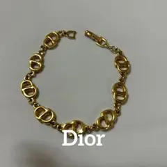 クリスチャンディオール ブレスレット ゴールド ヴィンテージ