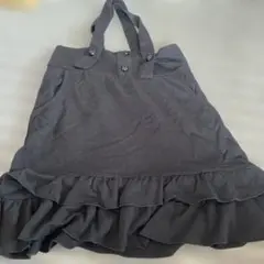 黒のジャンバースカート 130cm