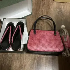 草履とバッグセット 草履小ぶり