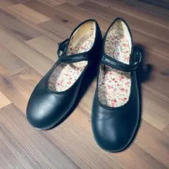 Capezio タップシューズ　ブラック　ストラップ23.5cm