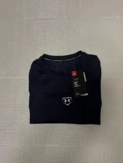 アンダーアーマー アンダーシャツ (ネイビー) 長袖