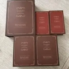 クラシックデザイン収納ボックス置き物5冊セット