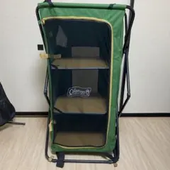 Coleman(コールマン) フィールドキャビネット 収納ラック 3段 グリーン Amazon | Coleman(コールマン) フィールドキャビネット