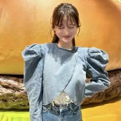 JOSIE DENIM JACKET  bibiy  デニムジャケット JOSIE DENIM JACKET bibiy デニムジャケット