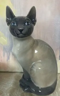 ロイヤルコペンハーゲン　1997 イヤーフィギュリン　シャム猫