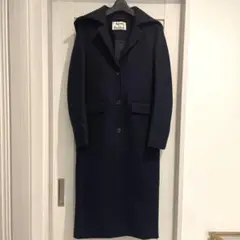 Acne Studious⭐︎フード付きウールコード ネイビー