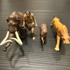 アニア　レア　サーベルタイガー　マンモス　 ネアンデルタールセット