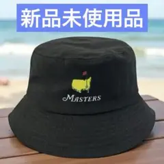 【新品未使用】マスターズ ハット ブラック【ゴルフウェア メンズ】