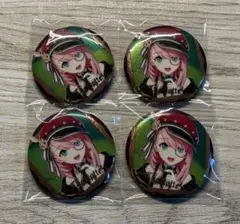 原神　缶バッジ　フィナーレへの歓宴シリーズ　公式正規品　シャルロット　4点セット