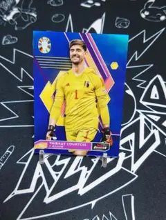 topps euro finest Thibaut Courtois /150