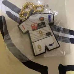 ベガルタ仙台 サッカーシャツ型キーホルダー 9 ハモンロペス