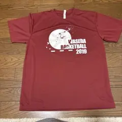 早稲田大学体育会バスケ部TシャツLL サイズ
