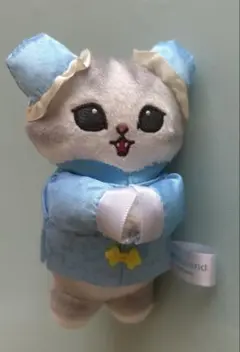 モフサンド　チャイナにゃんマスコット ブルー