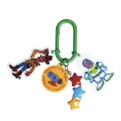 ディズニー　ピクサー　 トイストーリー　 ウッディー　バズ アクリルキーホルダー