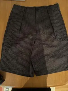 CASA チェック柄 ハーフパンツ Fサイズ