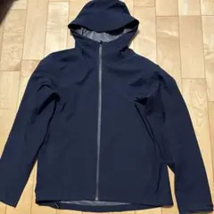 最終値下げ★UNIQLO ブロックテックパーカー L ネイビー