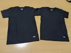 Dickies　キッズ　ブラック　半袖Tシャツ　2枚セット