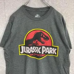 ジュラシックパーク　ムービー　ロゴプリントTシャツ　M