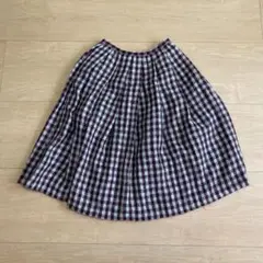 ギャルソン チェックスカート