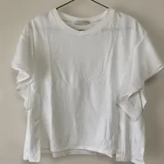 LUCA / LADY LUCK LUCA トップス フリル付きホワイトTシャツ