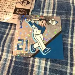 日ハム　デザインステッカー　21清宮