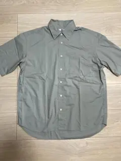 ユニクロユーオーバーサイズシャツ半袖シャツuniqlou uniqlo u