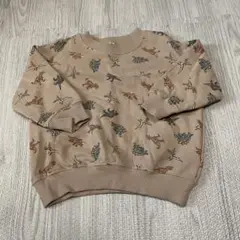 90 トップス　恐竜　トレーナー