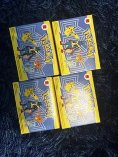マクドナルド　ポケットモンスター　4個　コンプリートセット　第一弾
