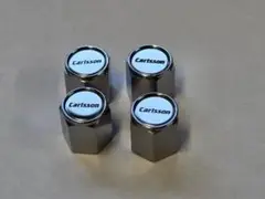 Carlsson カールソン　バルブキャップ　４個　中古
