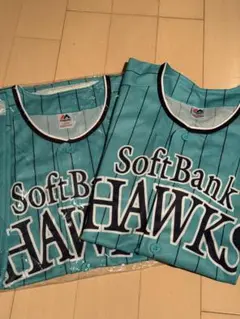 SoftBank Hawks ユニフォーム Ｌサイズ 2枚 新品1枚1回着用1枚