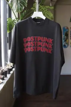 blurhms ROOTSTOCK POSTPUNK Print Tee 黒