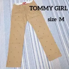 【美品】TOMMY GIRL ストレートパンツ　コットン素材　 カジュアル　M