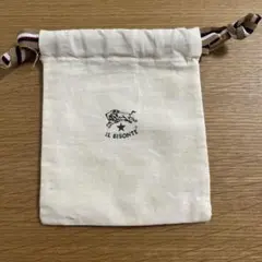 IL BISONTE 巾着袋 アイボリー
