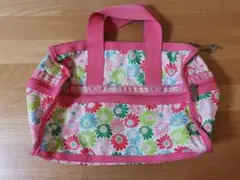 レスポ 花柄 ミニバッグ