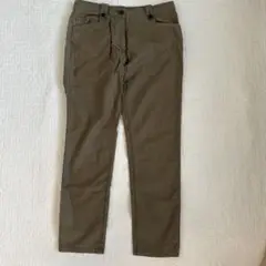 LE CIEL BLEU(ルシェルブルー)　パンツ　カーキ　Ｍ