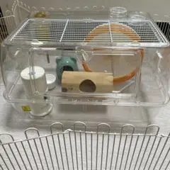 クリアケージ 小動物用 小物一式セット